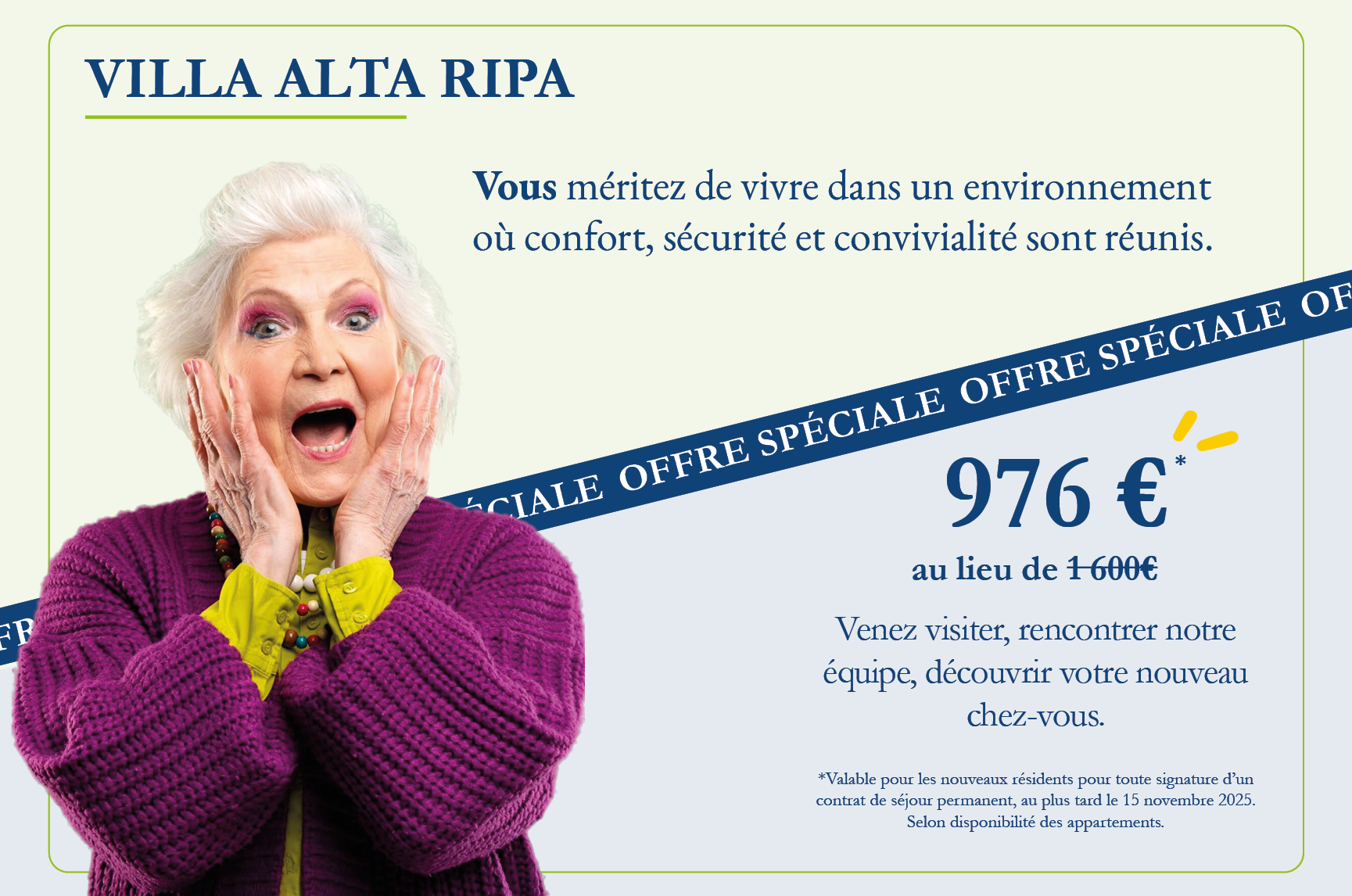 promotion résidence autonomie Alta Ripa